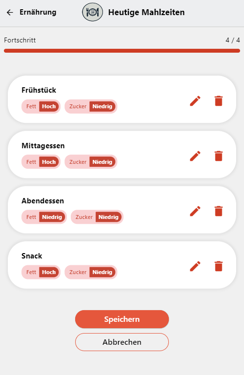 Meal Tracker Demo
